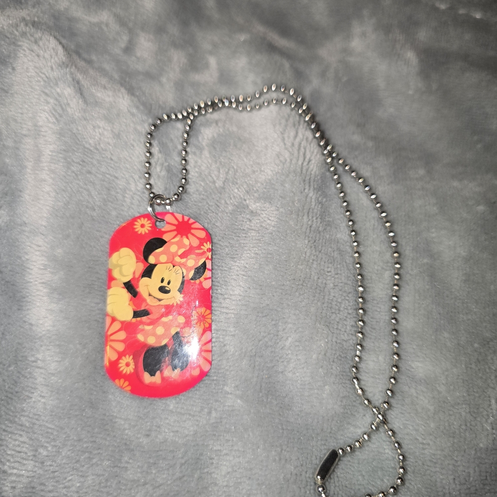 Disney Minnie Mouse Red Necklace